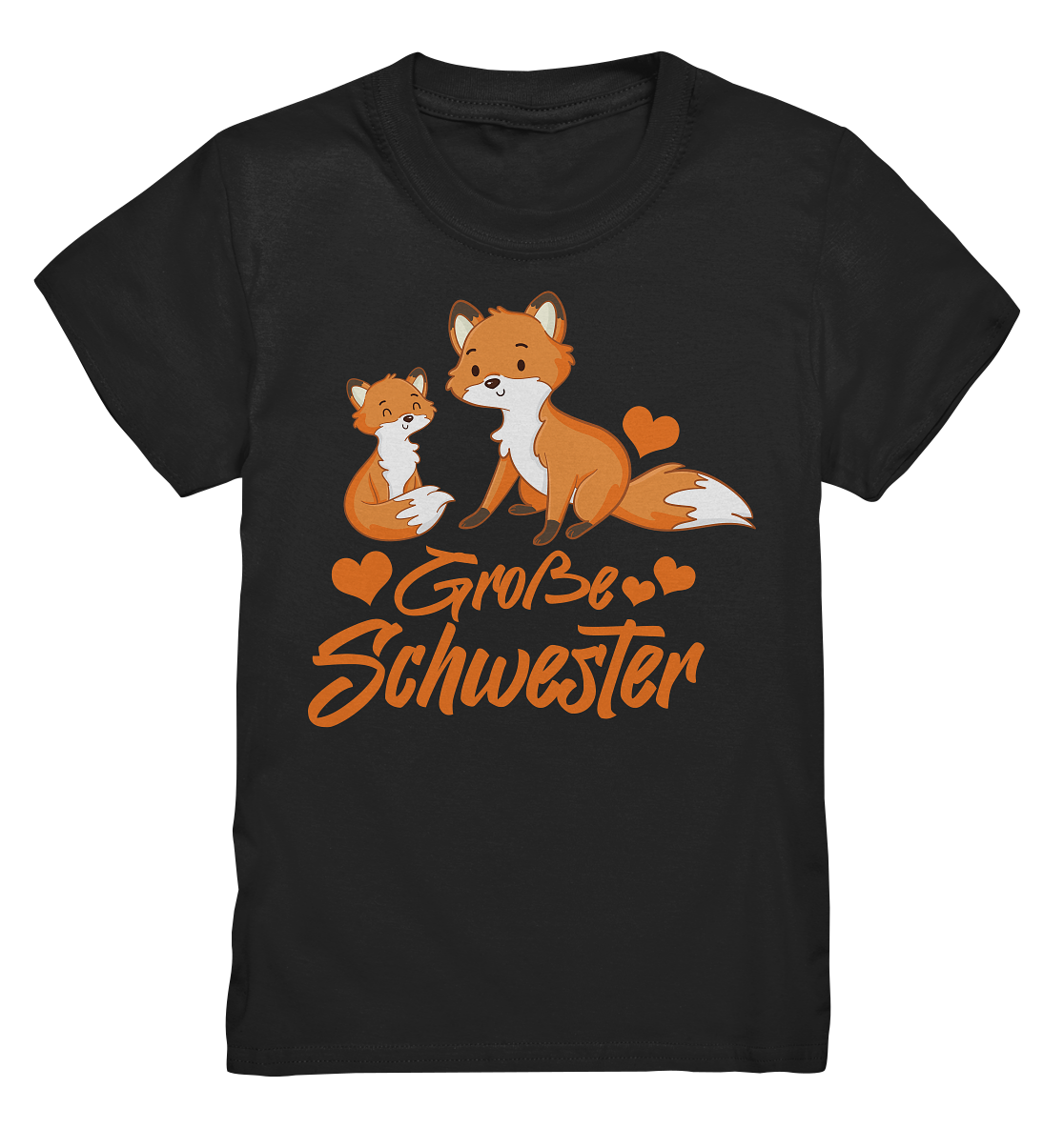 Große Schwester Shirt Fuchs Große Schwester Geschenk