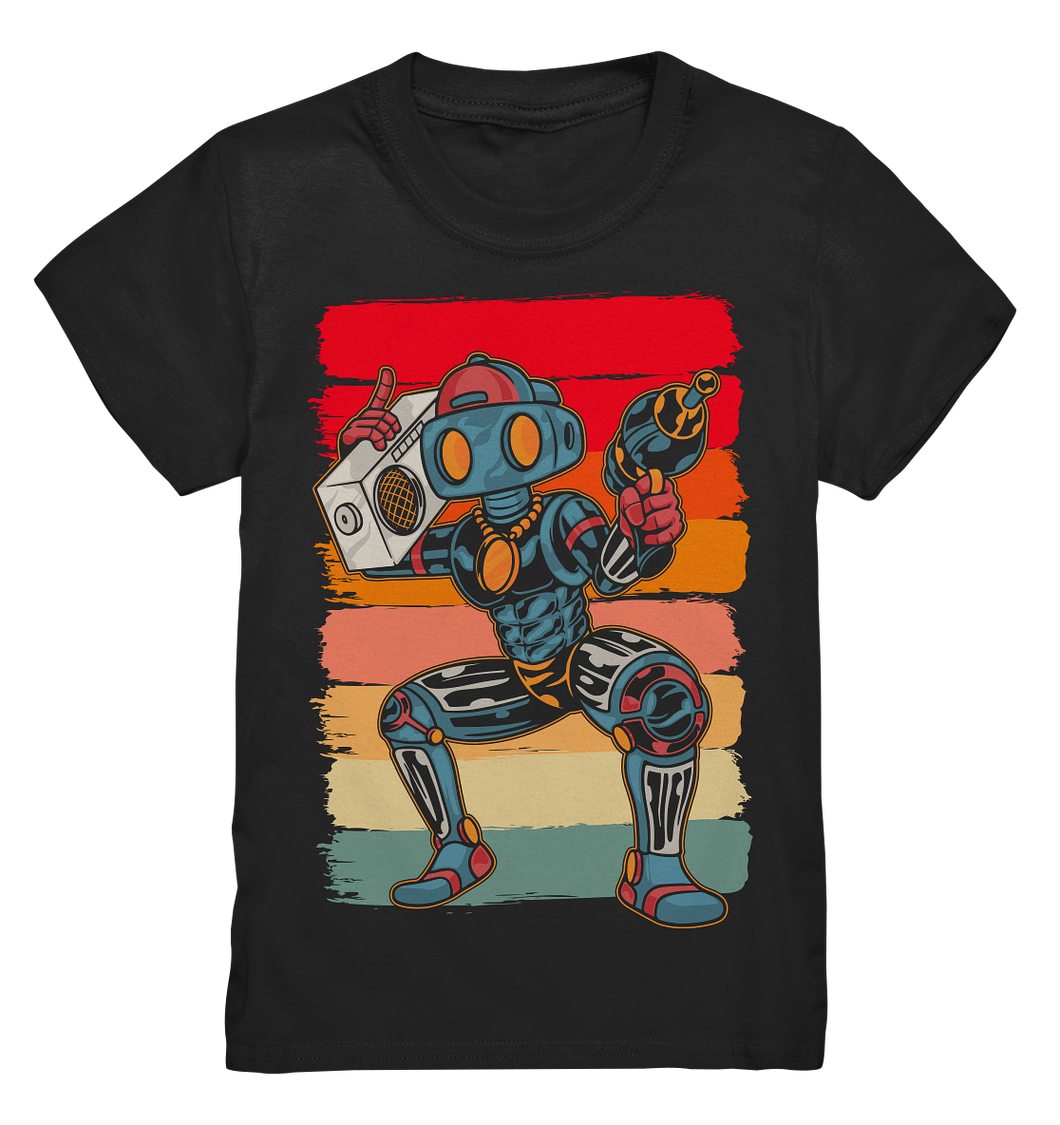 Retro Roboter Radio Cool T-Shirt