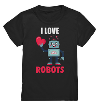 Laden Sie das Bild in den Galerie-Viewer, Liebe Roboter Jungen Robotertechnik T-Shirt
