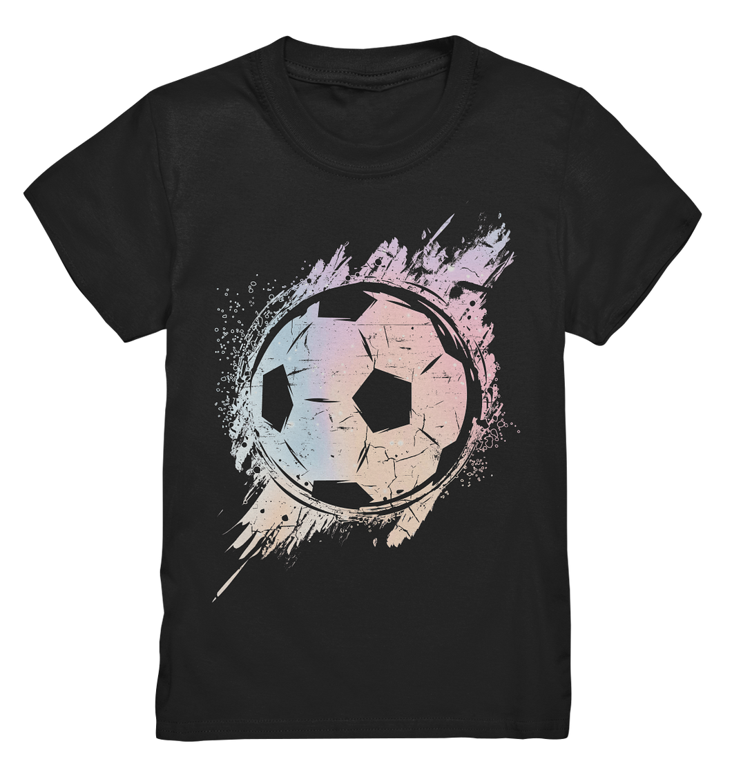Fußballspieler Mädchen Fußballer Kinder Fußball Pastel T-Shirt