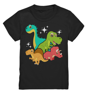 Niedliche Dinos Jungs Mädchen Dinosaurier T-Shirt