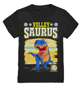 Dinosaurier Volleyball Dino Kinder T-Shirt