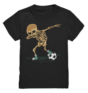 Fußballspieler Dabbing Skelett Fußballer Motiv Fußball T-Shirt