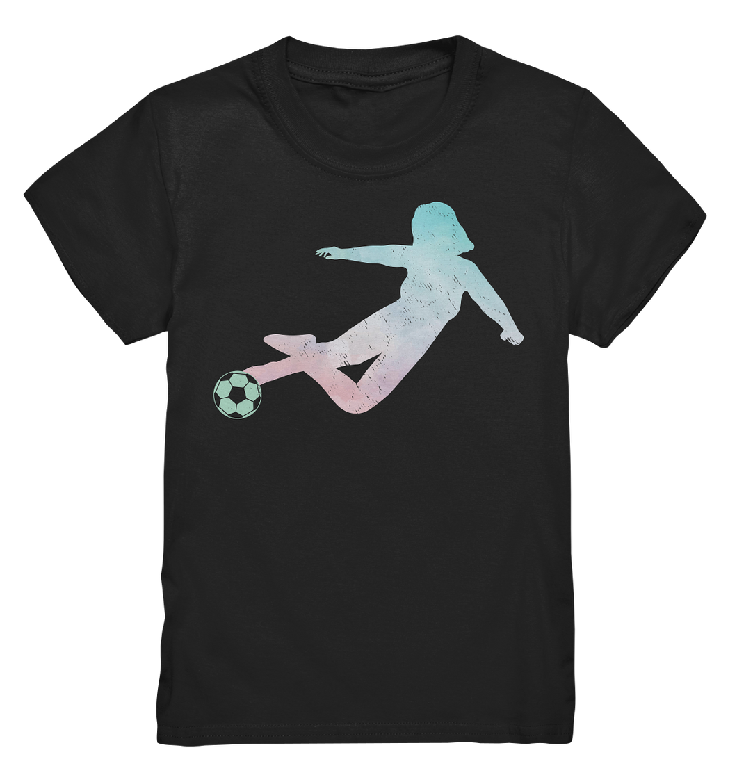 Fußball Mädchen Fußballerin Fußballspielerin T-Shirt
