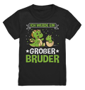 Ich werde ein Großer Bruder Dinos Shirt