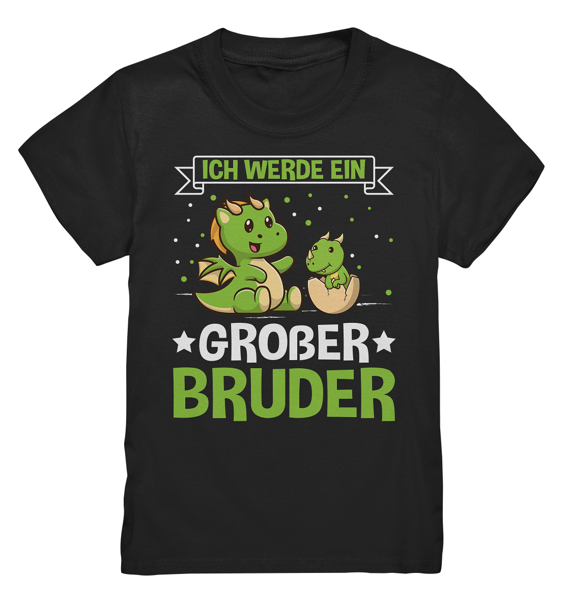 Ich werde ein Großer Bruder Dinos Shirt