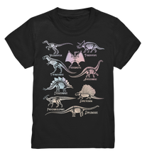 Laden Sie das Bild in den Galerie-Viewer, Dino Mädchen Kinder Dinosaurier T-Shirt
