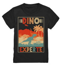 Laden Sie das Bild in den Galerie-Viewer, Dino Experte Jungs Mädchen Dinosaurier T-Shirt
