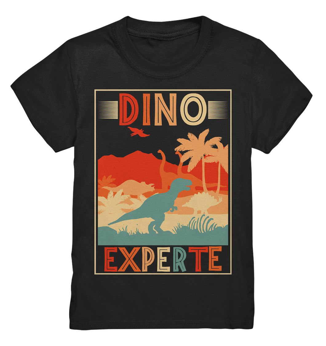 Dino Experte Jungs Mädchen Dinosaurier T-Shirt