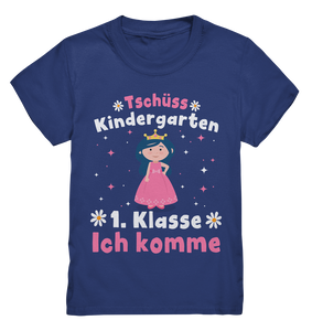 Schulanfang Outfit Schulkind Geschenk Mädchen Prinzessin Einschulung T-Shirt