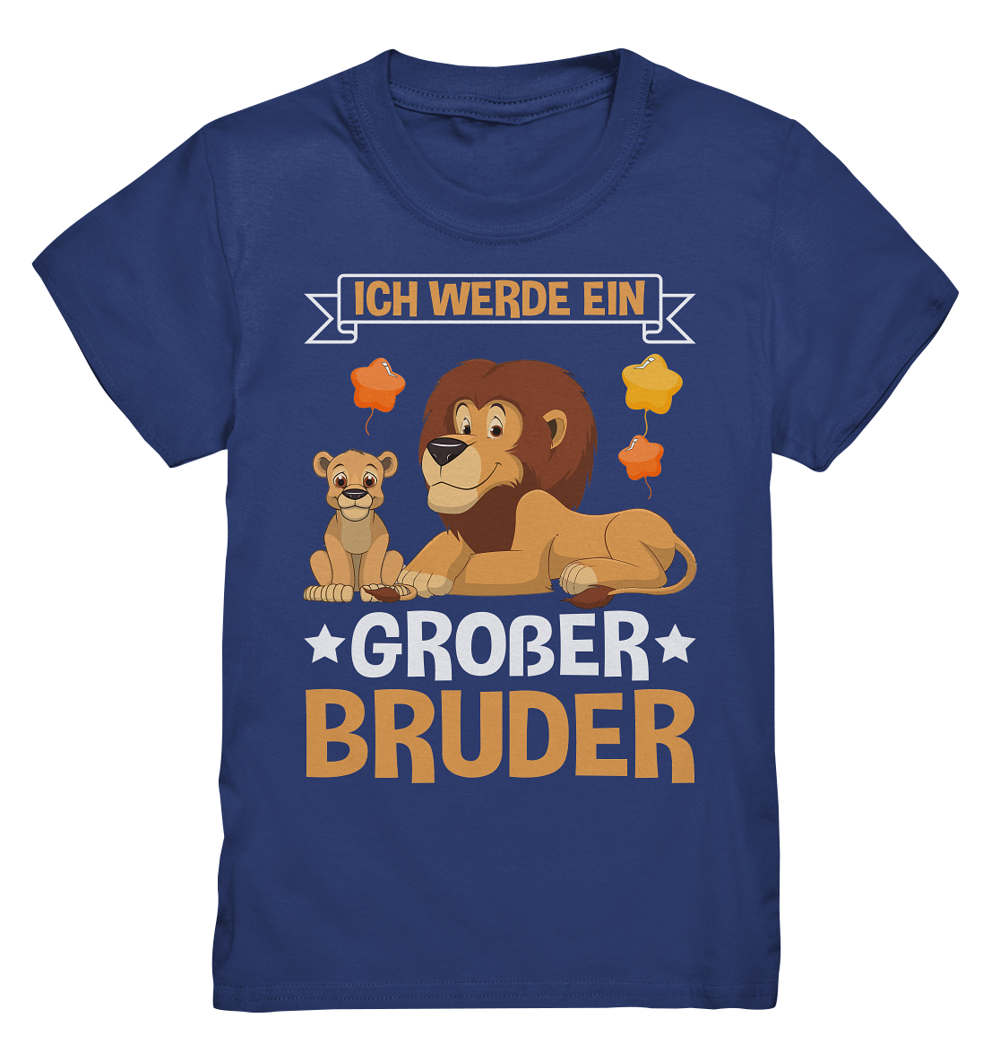 Ich werde ein Großer Bruder Löwe T-Shirt