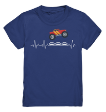Laden Sie das Bild in den Galerie-Viewer, Monstertruck Jump Monster Truck Kinder T-Shirt
