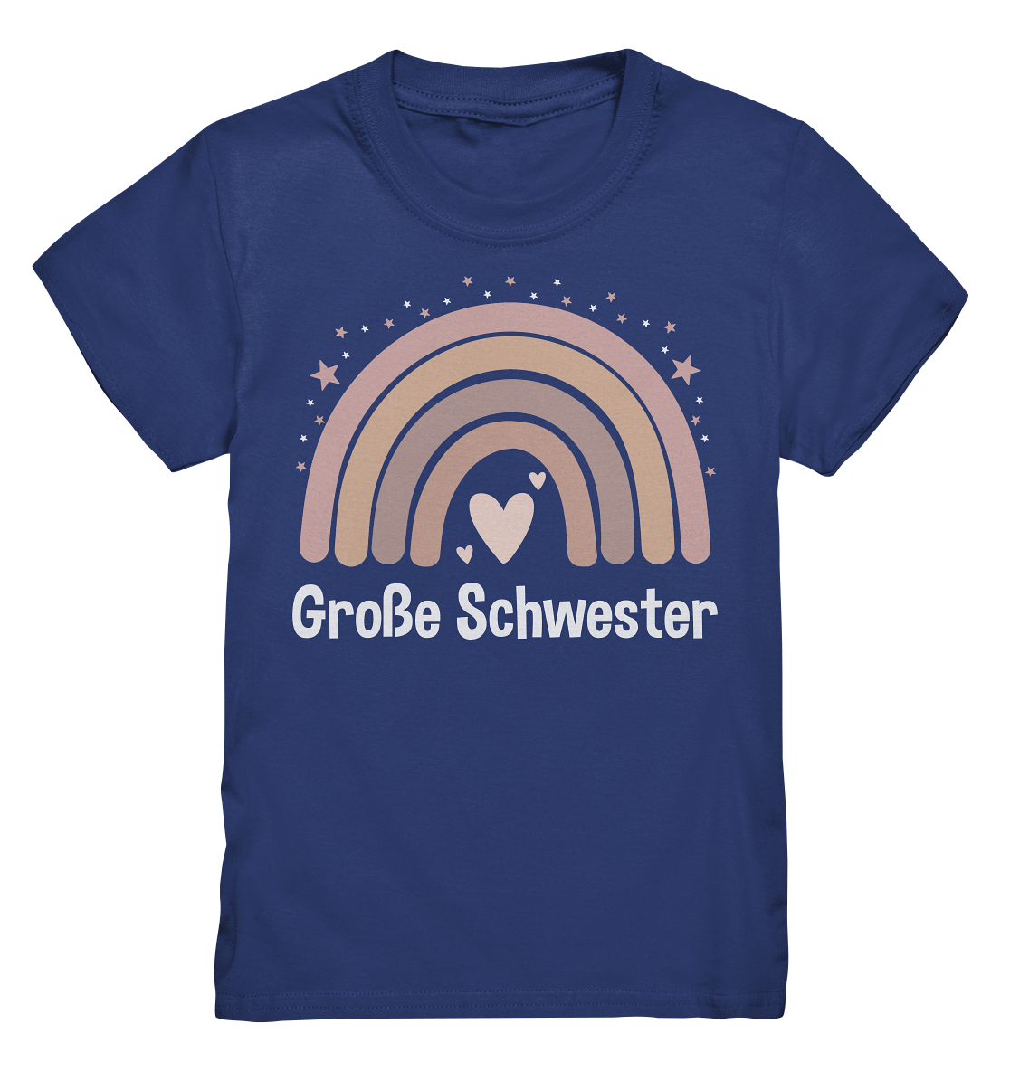 Große Schwester T-Shirt Regenbogen Große Schwester Geschenk