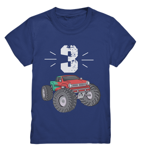 Cooler Monstertruck Kinder T-Shirt