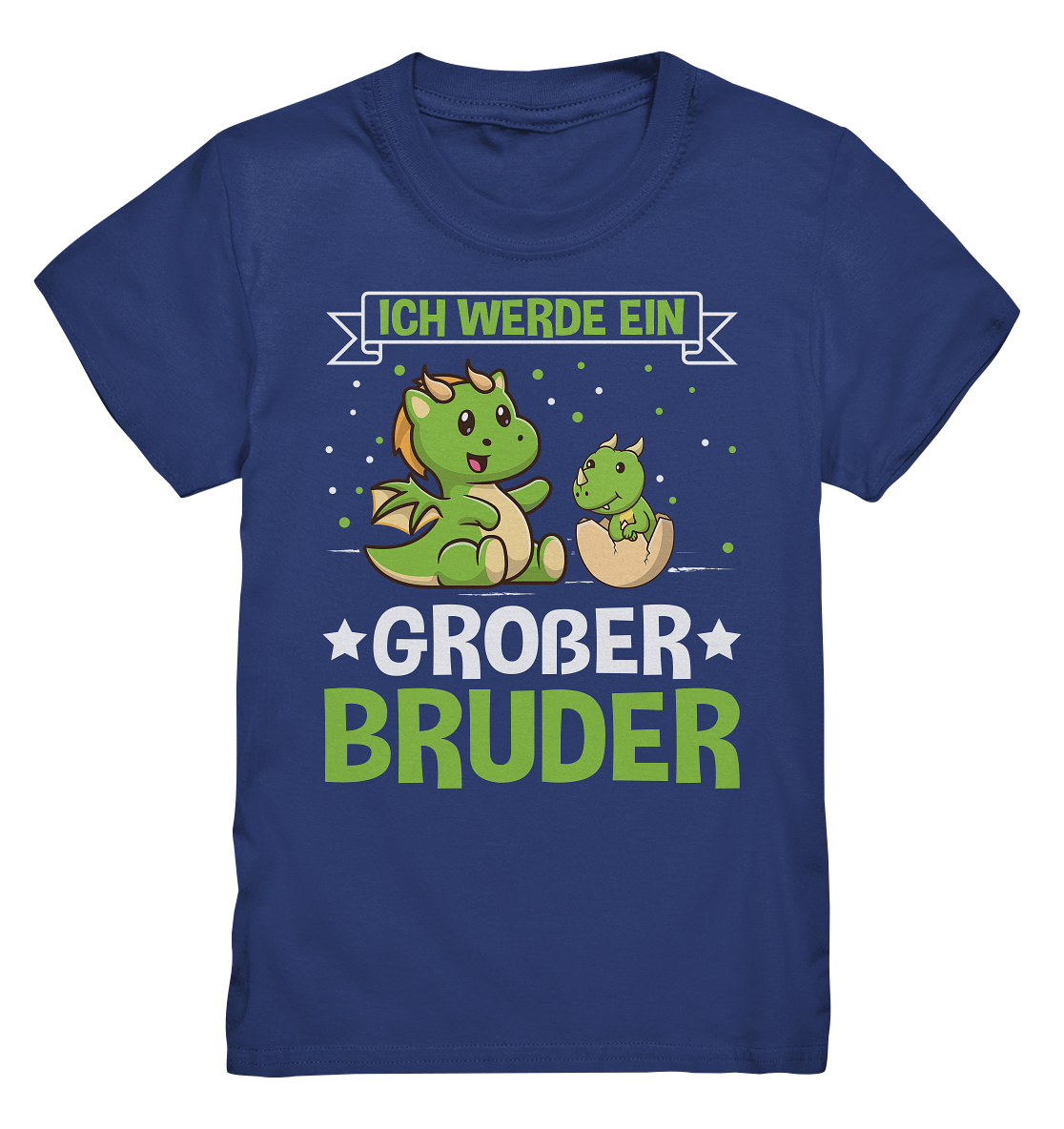 Ich werde ein Großer Bruder Dinos Shirt