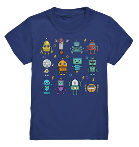 Roboter Sammlung Lustige Robotik Kinder T-Shirt