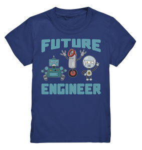 Zukünftiger Ingenieur Robotik Liebe Roboter Kinder T-Shirt