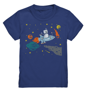 Roboter Astronaut Robotik Weltraum T-Shirt