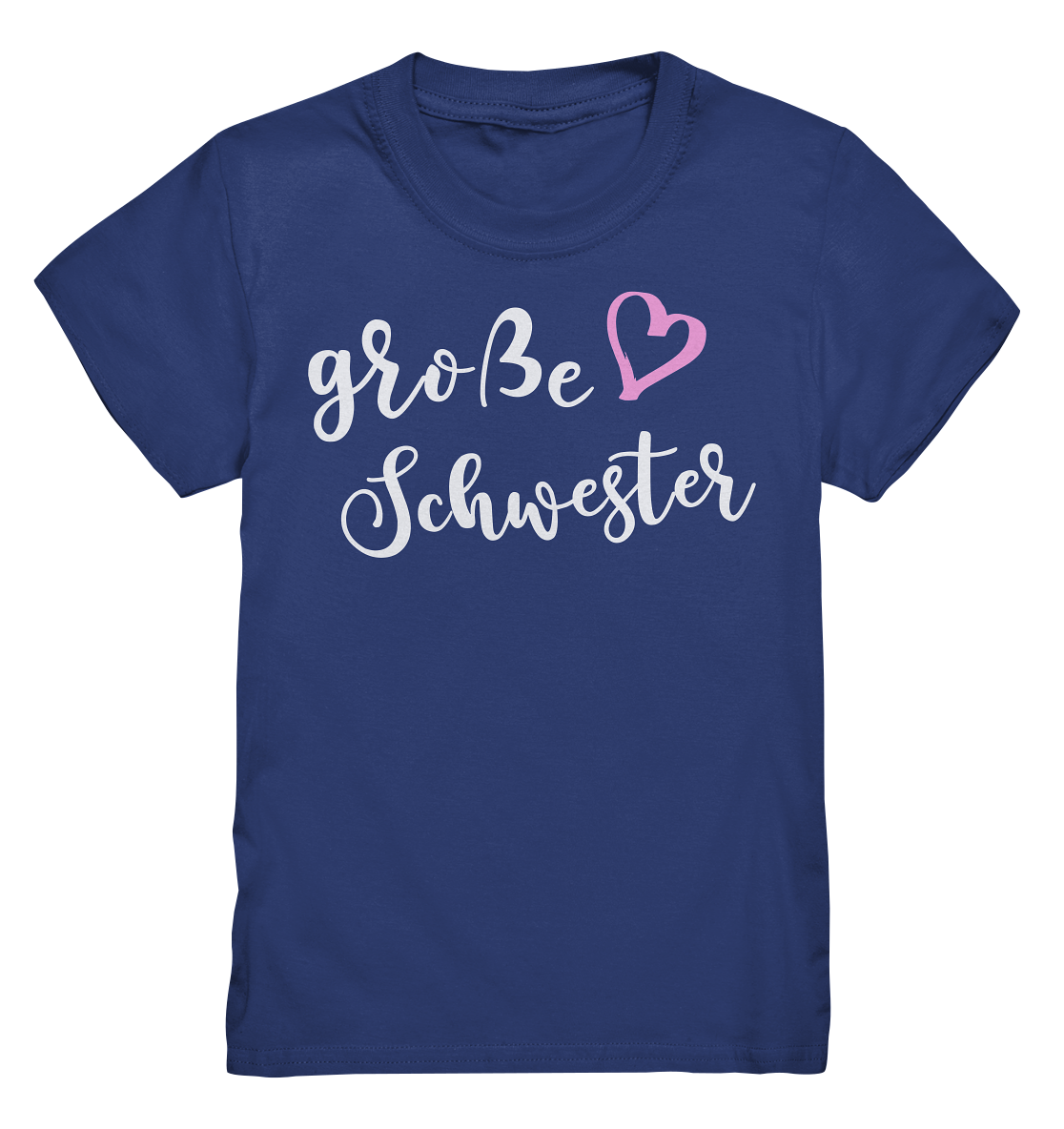 Große Schwester T-Shirt Herz Liebe Große Schwester Geschenk