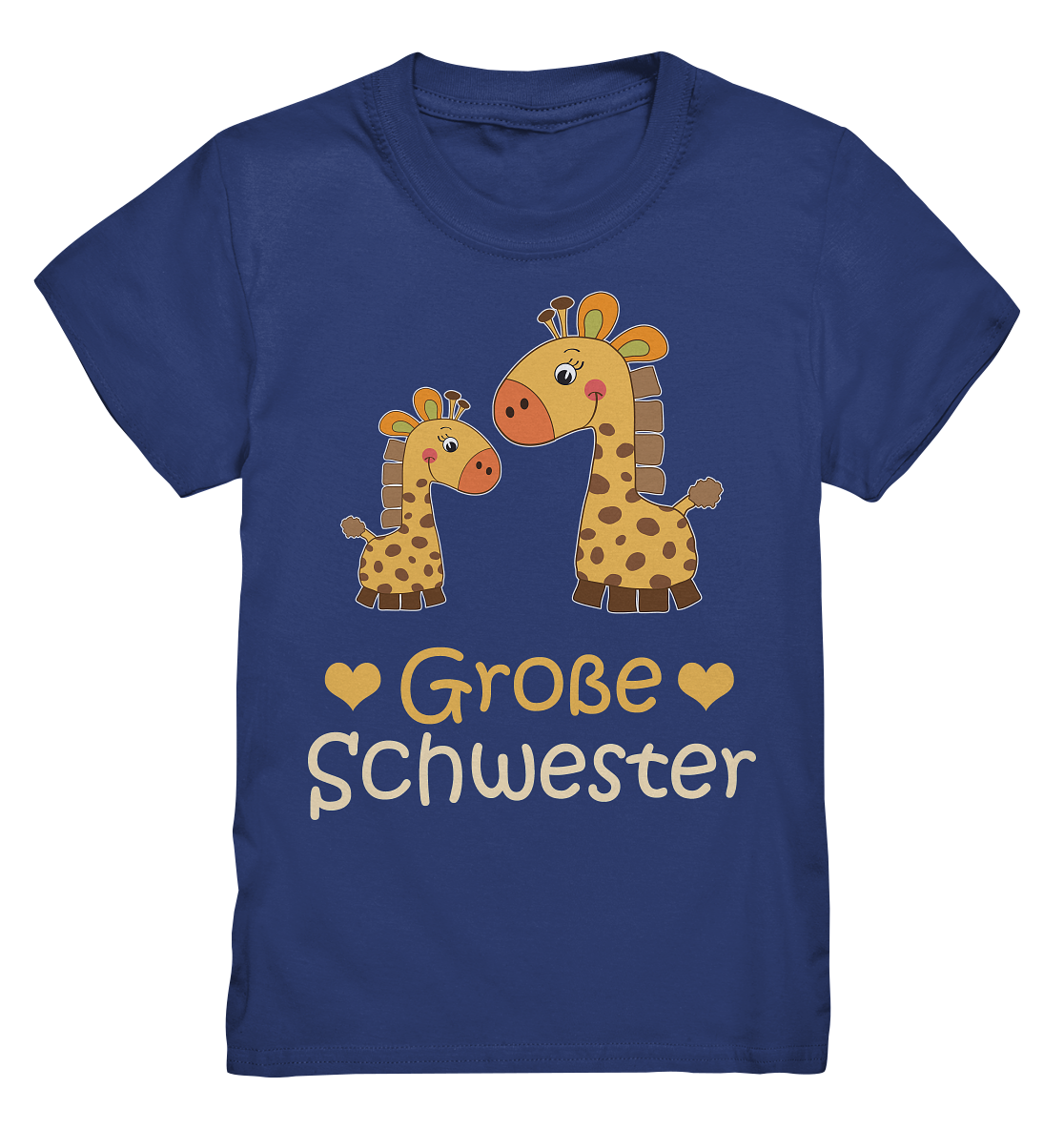 Große Schwester Shirt Giraffe Große Schwester Geschenk