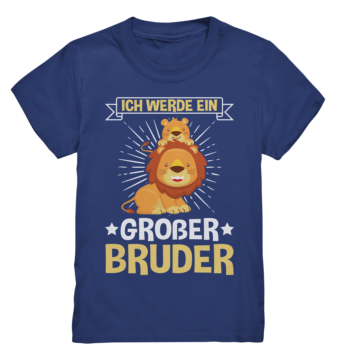 Ich werde Großer Bruder Löwe Shirt