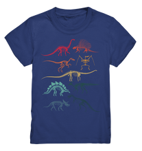 Laden Sie das Bild in den Galerie-Viewer, Dino Skelette Kinder Dinosaurier T-Shirt
