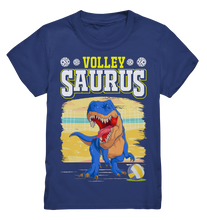 Laden Sie das Bild in den Galerie-Viewer, Dinosaurier Volleyball Dino Kinder T-Shirt
