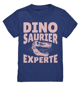 Mädchen Dino Kinder Dinosaurier Experte T-Shirt