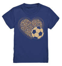 Laden Sie das Bild in den Galerie-Viewer, Leopard Fußball Mädchen T-Shirt
