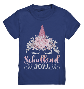 Schulanfang T-Shirt Einhorn Einschulung Mädchen 2022 Schulkind Outfit