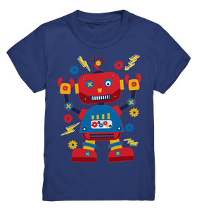 Cooler Roboter Ingenieur Roboter Kinder T-Shirt