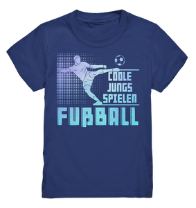 Fußball Fußballer Fußballspieler Junge T-Shirt
