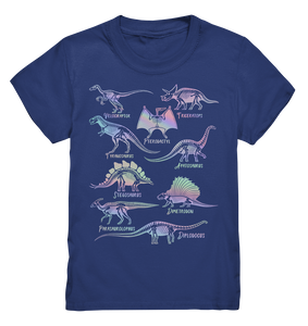 Dinosaurier Arten Mädchen Dino T-Shirt