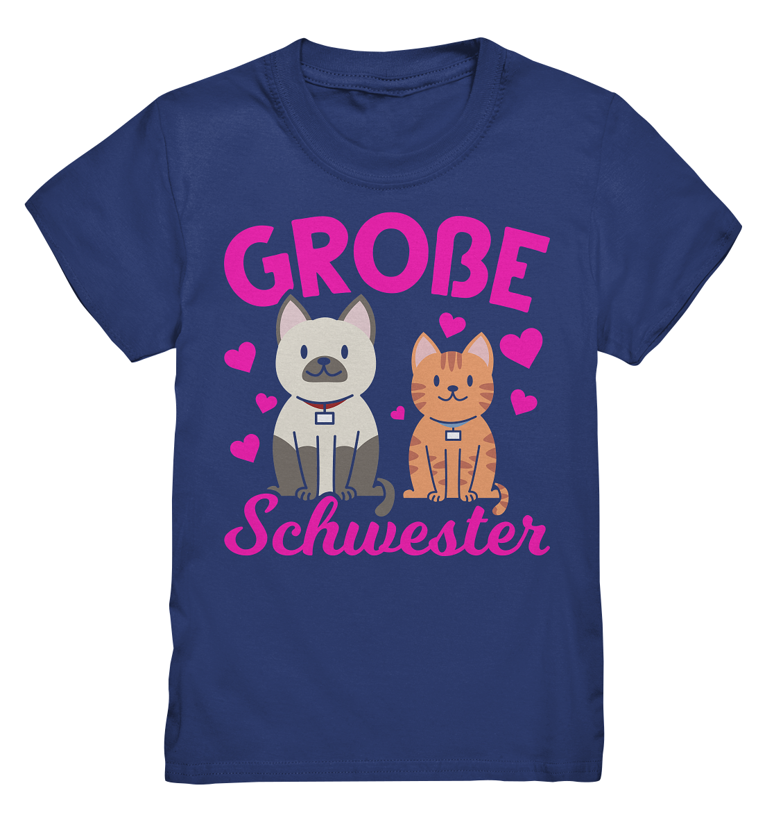 Große Schwester Shirt Katzen Große Schwester Geschenk