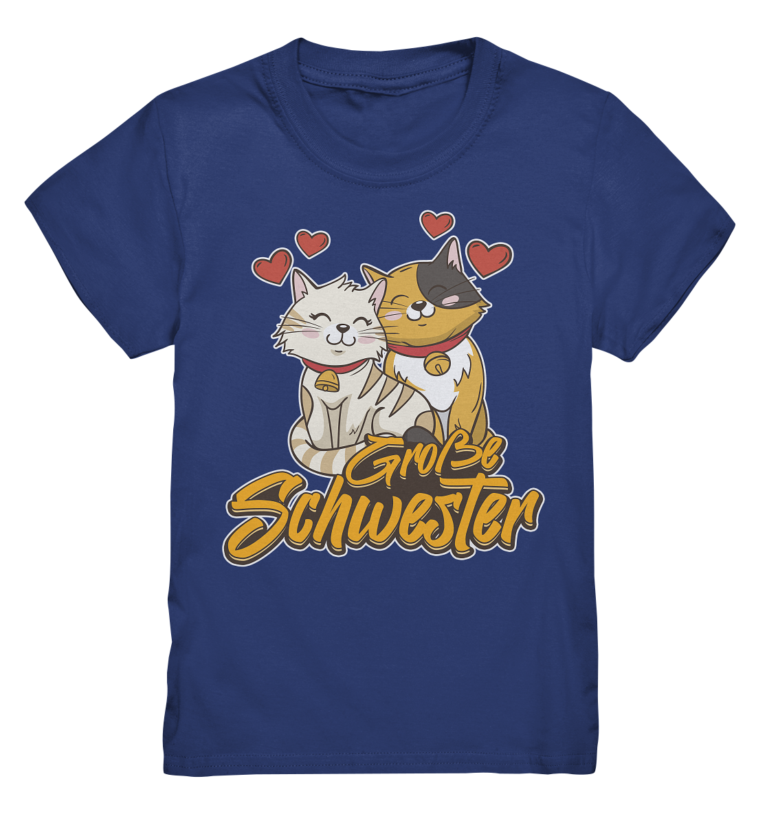 Große Schwester Shirt Katzen Große Schwester Geschenk