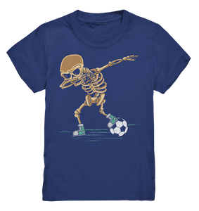 Fußballspieler Dabbing Skelett Fußballer Motiv Fußball T-Shirt