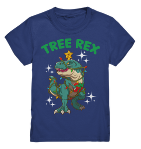 Weihnachtsbaum Dinosaurier Trex Dino Weihnachten T-Shirt