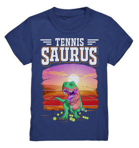 Dinosaurier Tennis Dino Kinder T-Shirt