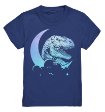 Laden Sie das Bild in den Galerie-Viewer, Dino Trex Kinder Dinosaurier Mond T-Shirt
