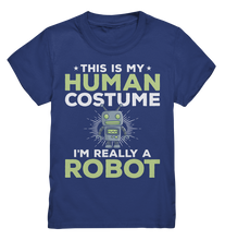 Laden Sie das Bild in den Galerie-Viewer, Robotik Kinder Roboter Kostüm Jungen Roboter Kinder T-Shirt
