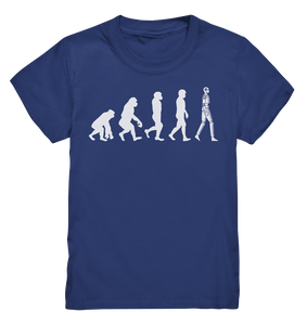 Retro Roboter Evolution Robotik Kinder T-Shirt