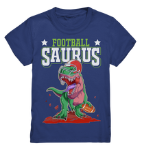 Laden Sie das Bild in den Galerie-Viewer, Dinosaurier American Football Dino Kinder T-Shirt
