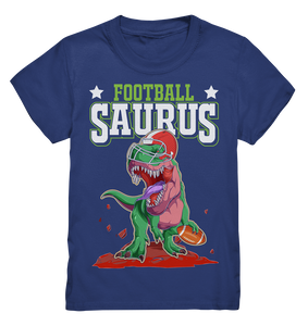 Dinosaurier American Football Dino Kinder T-Shirt