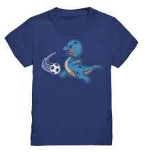 Laden Sie das Bild in den Galerie-Viewer, Fußball Jungs Fußballer Dino Fußballspieler T-Shirt
