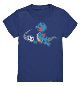 Fußball Jungs Fußballer Dino Fußballspieler T-Shirt
