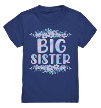 Laden Sie das Bild in den Galerie-Viewer, Große Schwester T-Shirt Blumen Big Sister
