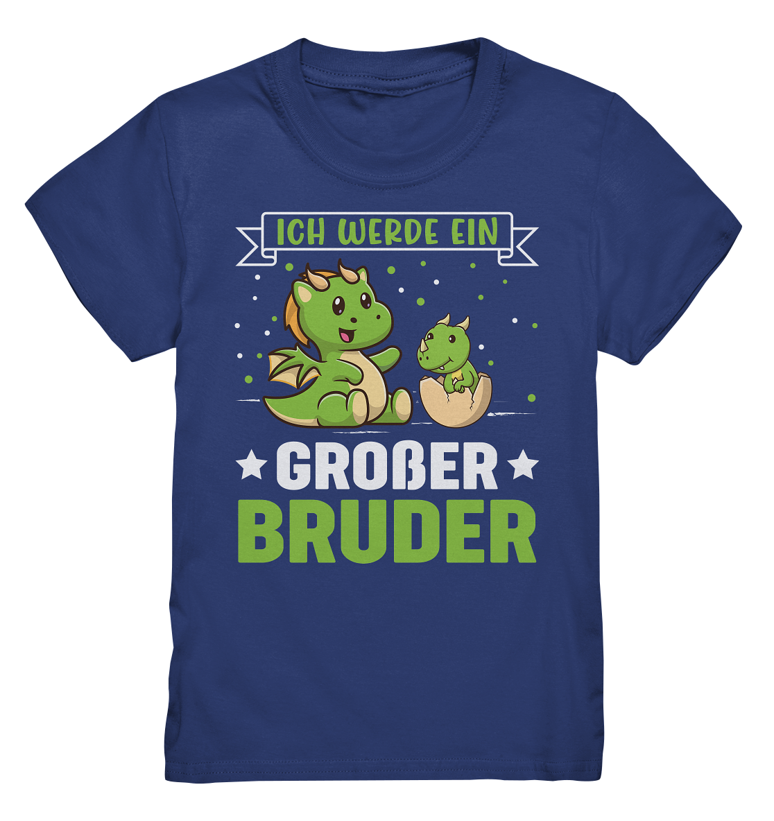 Ich werde ein Großer Bruder Dino Shirt