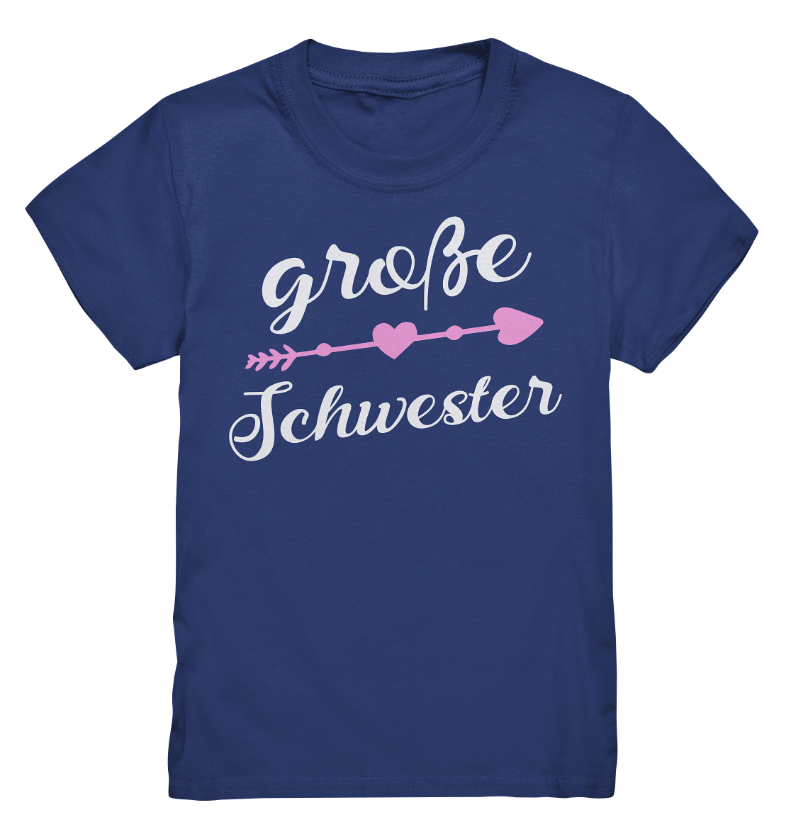 Große Schwester T-Shirt Pfeil Herz Große Schwester Geschenk