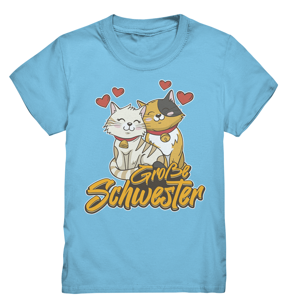 Große Schwester Shirt Katzen Große Schwester Geschenk