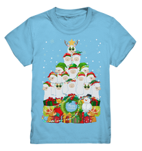 Laden Sie das Bild in den Galerie-Viewer, Weihnachten Lamas Weihnachtsbaum Lama Weihnachtsoutfit Kinder T-Shirt
